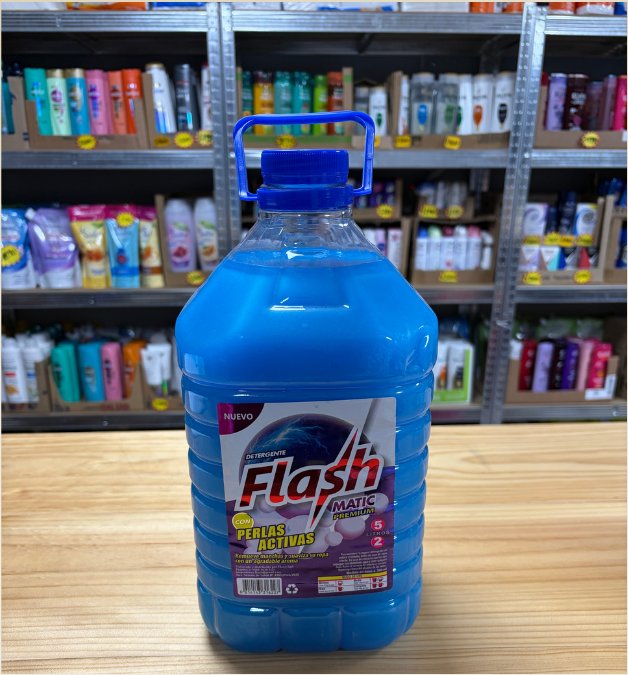 Detergente Matic Premium Flash Azul