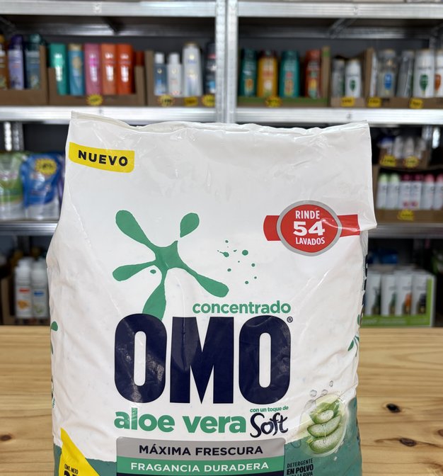Detergente OMO Aloe Vera Soft Concentrado