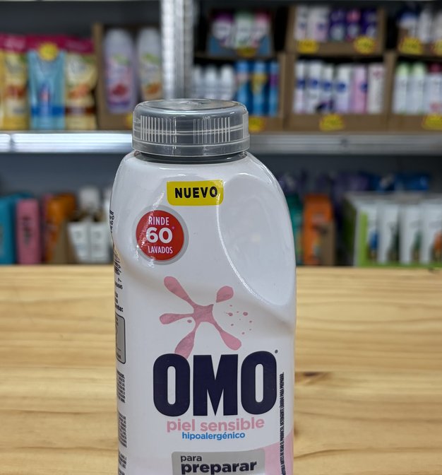 Detergente OMO Piel Sensible para Preparar