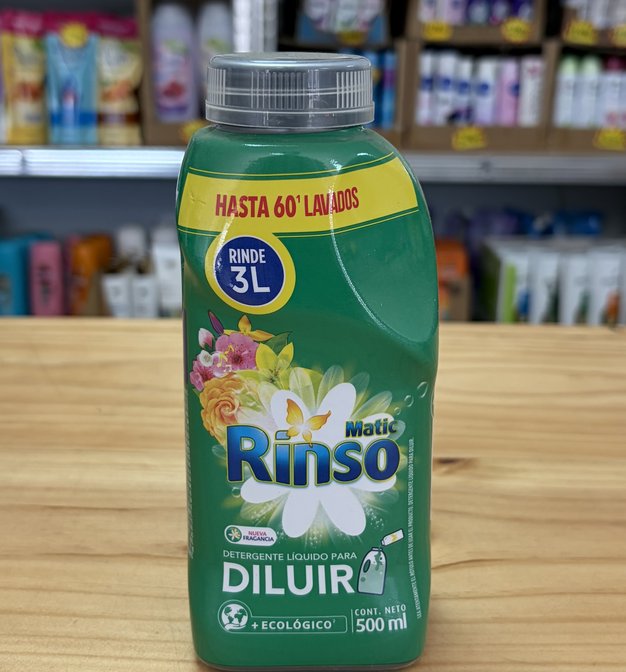 Detergente Líquido Rinso Matic para Diluir