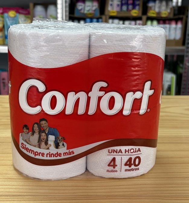 Papel Higiénico Confort Una Hoja