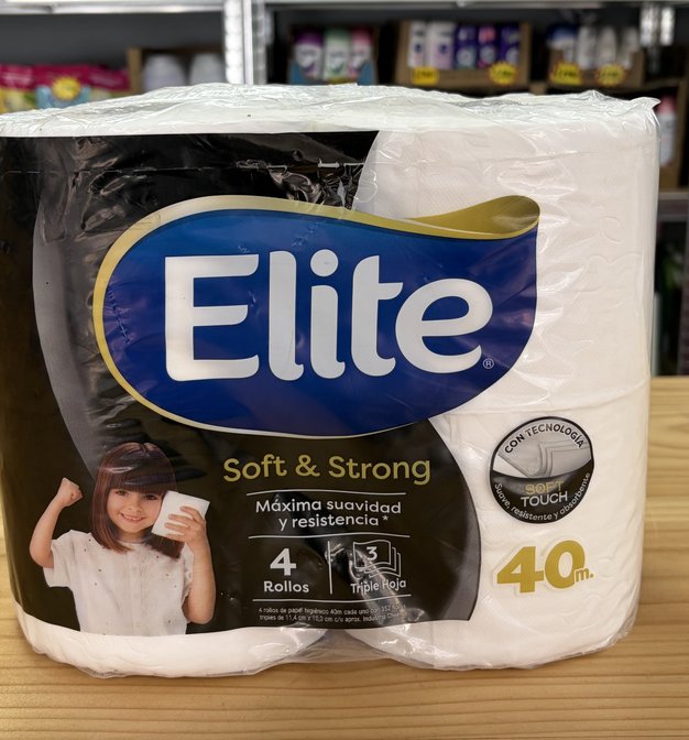 Papel Higiénico Elite Soft & Strong Triple Hoja