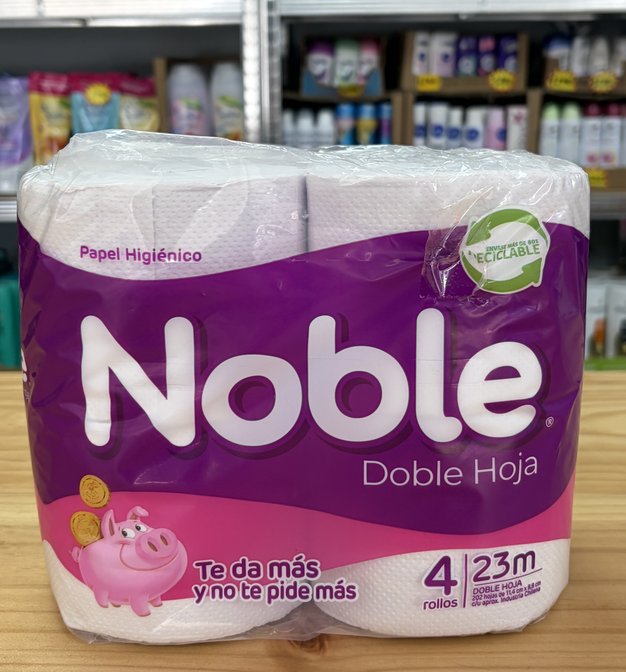 Papel Higiénico Noble Doble Hoja