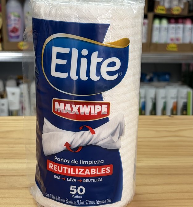 Paños Reutilizables Elite Maxwipe