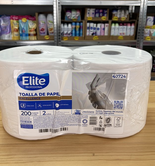 Toallas de Papel Elite Professional Excellence Doble Hoja
