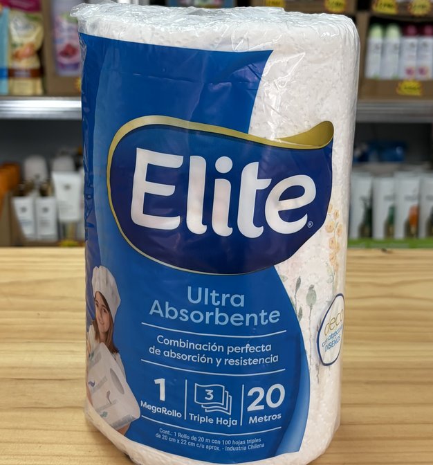 Toallas de Papel Elite Ultra Absorbente Triple Hoja