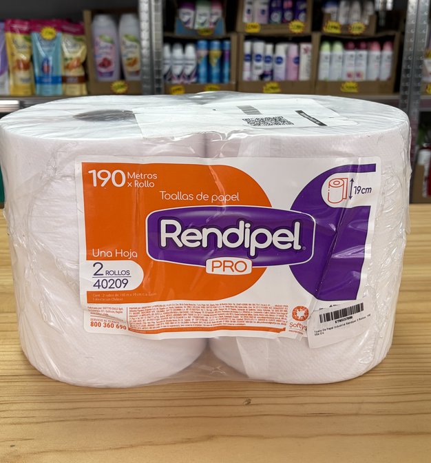 Toallas de Papel Rendipel Pro Una Hoja