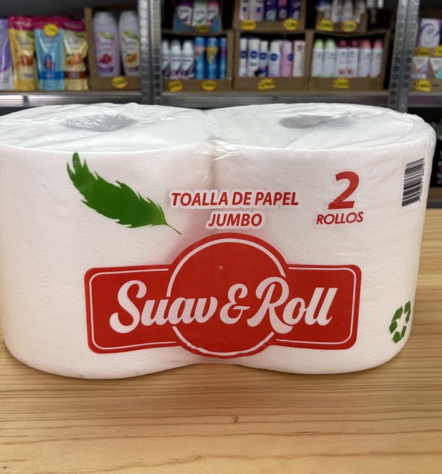 Toallas de Papel Suav & Roll Jumbo