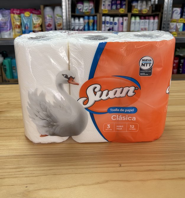 Toallas de Papel Swan Clásica Doble Hoja