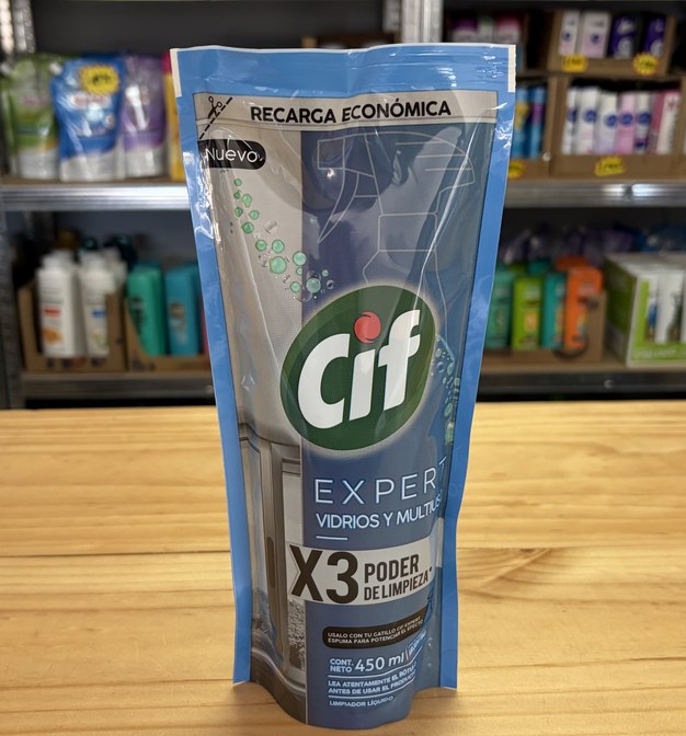 Vidrios y Multiuso Cif Expert X3 (Recarga)