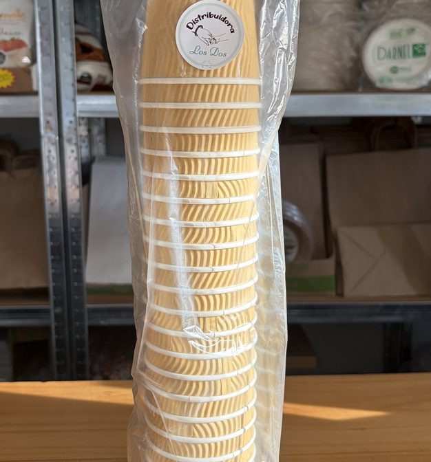 Vaso Corrugado Kraft